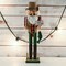 Ornativity Christmas Fisher Man Nutcracker – Red and Green Wooden Fisherman Nutcracker Man with Fishing Rod and Fish in Hand Xmas Themed Holiday Nut Cracker Doll Figure Decorations